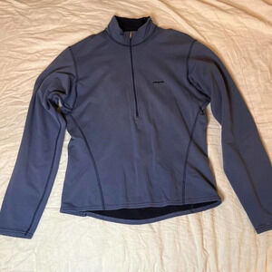 Womens Blue Patagonia zip up sweater